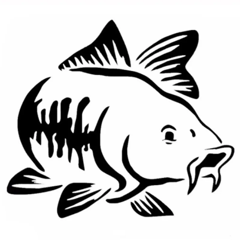 Car Sticker Cartoon Carp Fishi - Fishing Boat Inflatable review and price