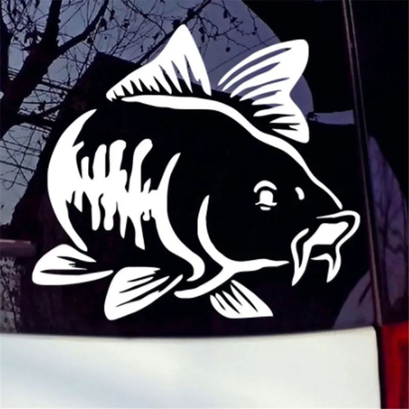 Car Sticker Cartoon Carp Fishi - Fishing Boat Inflatable review and price