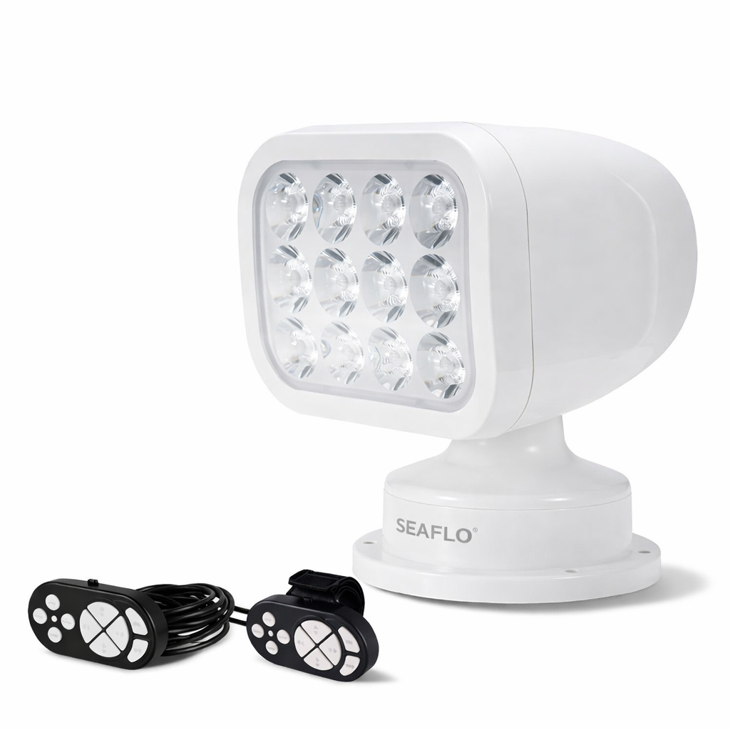 Marine LED Searchlight 360° Re - Fishing Boat Navigation Light review and price