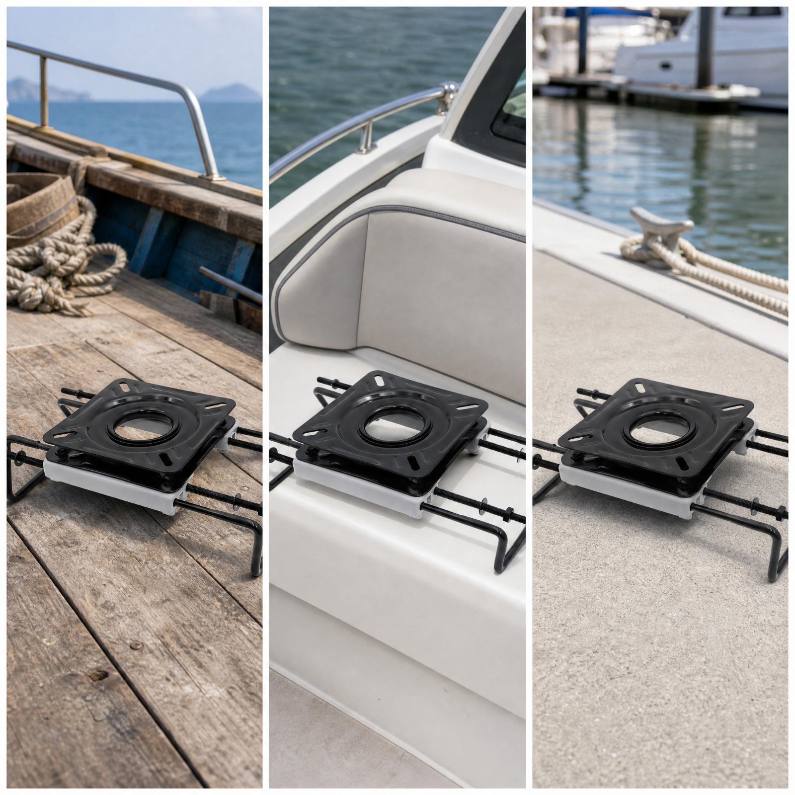 Boat Seat Swivel Mount Bracket - Fishing Boat Seat review and price