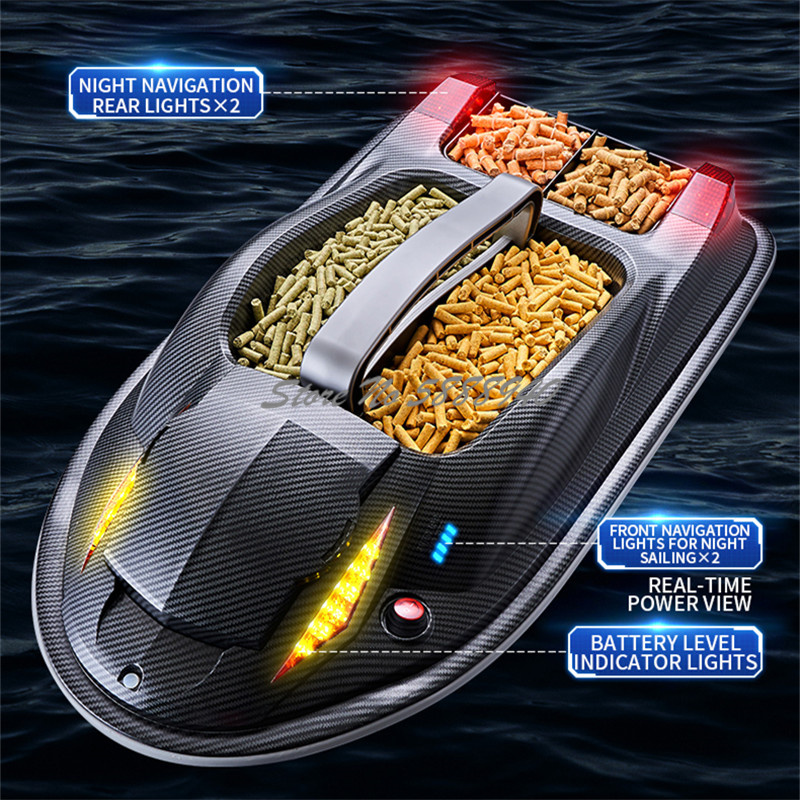 Smart Voice Broadcast RC Bait  - Fishing Boat Navigation Light review and price